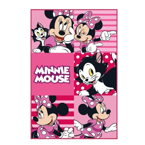 Minnie Maus Kinderteppich – Gemütliche Spielmatte, 120x80 cm