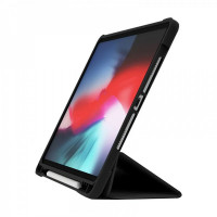Tablet-Hülle mit Bleistifthalter kompatibel mit iPad 10,9/11 schwarz