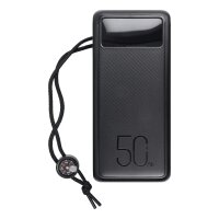 Powerbank 56 000 mAh PD QC3.0 5A 130W Tank Boost (W5001C) schwarz