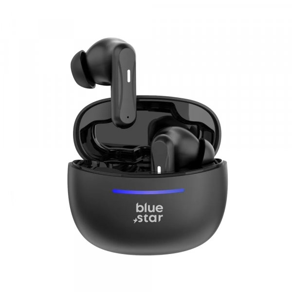 Bluestar TWS Kopfhörer in Schwarz In-Ear-Kopfhörer mit Bluetooth Technologie