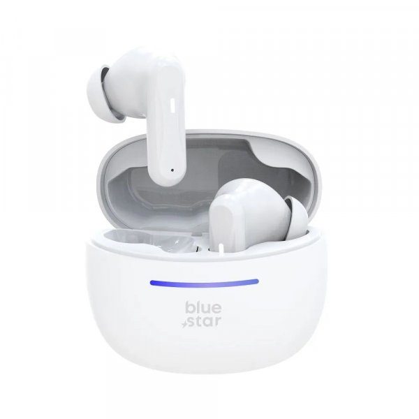 Bluestar TWS Kopfhörer in Weiß In-Ear-Kopfhörer mit Bluetooth Technologie
