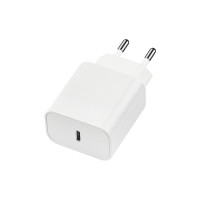 20W PD Quick Charge Schnell-Ladegerät 1x USB-C (Typ-C) weiß