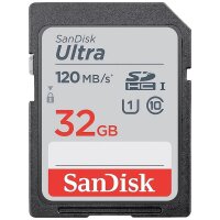 Speicherkarte ULTRA SDHC 32GB 120MB/s - Bilder Videoa...