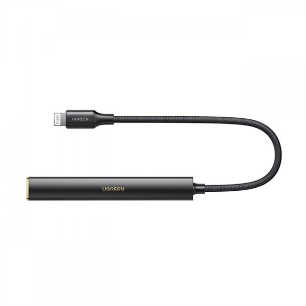 Adapter - CM545 DAC-Kopfhörerverstärker von USB-C auf 3,5-mm-Miniklinke – Schwarz