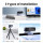 Webcam - CM678 USB-HD-Webcam – Grau - 360-Grad-Drehung
