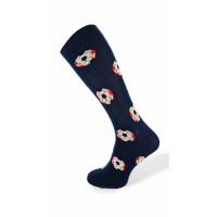 Socken für Herren Baumwollmischung in Navyblau mit...