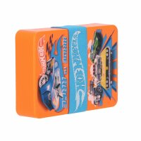 Hot Wheels Lunchbox Pausenbox Vesperdose Robuste Brotbox 18x13x5 cm