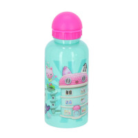 Gabbys Dollhouse Trinkflasche Wasserflasche aus Aluminium, 400 ml 17x7x7 cm für Kinder