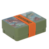 Dinorassic Brotbox Lunchbox Vielseitige Pausenbox, 18x13x5 cm