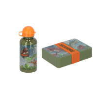 Dinorassic Kinder Lunchbox- und Trinkflaschen-Set...