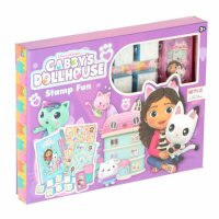 Gabbys Dollhouse Stempel-Set Kinder Bastel-Set mit Stempeln Kreative Beschäftigung für zu Hause