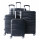 4 tlg Reisekoffer Koffer Hartschale Trolley Set Kofferset Handgepäck Gepäck Reisetasche