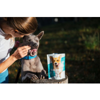 Gelenkpflege Geleebohnen Leckerli für kleine Hunde 60 Stück, 180g Ergänzungsfutter