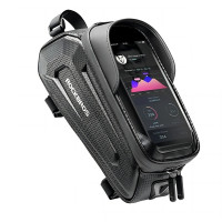 Tasche Fahrradtasche gepanzert für Telefone - 1,5 l Fassungsvermögen Schwarz