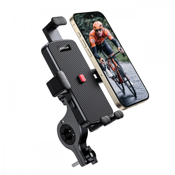 Fahrrad-Telefonhalter – Schwarz - JR-OK7  - Kompatibel mit SmartPhones von 4,7 bis 6,8 Zoll