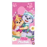 Paw Patrol Strandtuch in Rosa für Kinder aus...