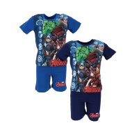 Avengers Kurzarm-Schlafanzug für Kinder 100%...