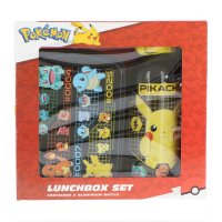 Pokémon Lunchpaket Kombiniertes Lunchbox- und Trinkflaschen-Set für unterwegs