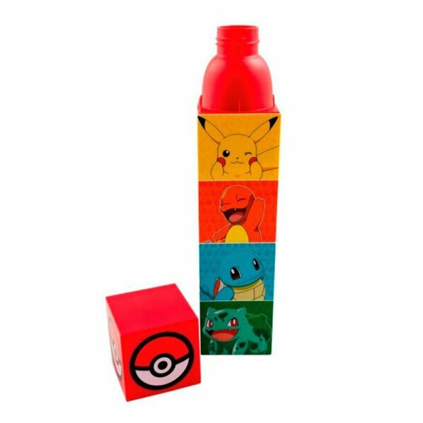 Pokémon Flasche Wasserflasche für Kinder, 650 ml Leicht und robust