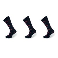 (3 Paar) Socken in Schwarz für Männer mit...