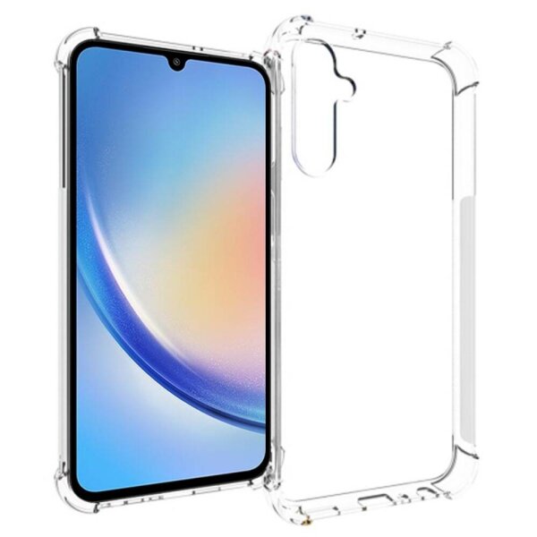 Hülle kompatibel mit SAMSUNG GALAXY A55 5G Antishock Case transparent