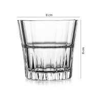 4er Whiskygläser-Set für Genießer, 210 ml...