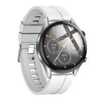 Smartwatch mit Anruffunktion Y7 Pro silber - 128 MB...