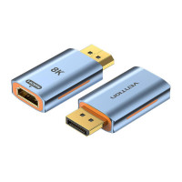 HDMI-Buchse auf DisplayPort-Stecker - 8K 60HZ (blau)
