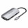 USB-C Dockingstation auf HDMI - USB 3.0, PD 0,15m  grau - 5 Gbit/s