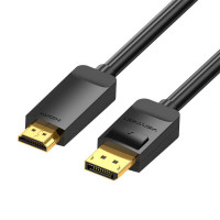 DisplayPort 1.2 auf HDMI 1.4 Kabel - HDMI Adapter 2m, 4K...