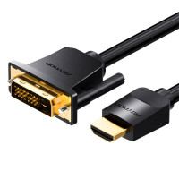 Kabel HDMI oder DVI (24+1) - HDMI-Kabel 1m, 4K 60Hz/...