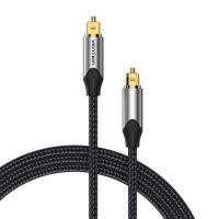 Audio-Kabel mit PVC + Baumwollgeflecht - 5 m Kabel mit...