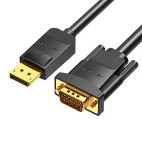 DisplayPort-auf-VGA-Kabel - 1,5m langer Kabel - bietet...