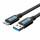 USB 3.0 A auf Micro-B Kabel - USB-Adapter Kabel 2A 1m Schwarz PVC