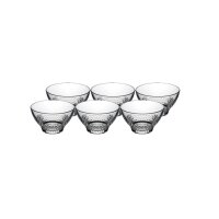 Infinity Schale 6er Set Glasschale Knabberschale...