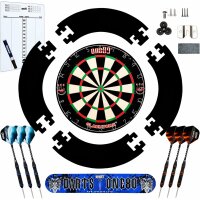 Dartscheibe Steeldart, Profi mit 6 Dartpfeile...