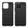 Carbon Case Hülle kompatibel mit Honor Magic 6 Lite flexible Silikon Carbon Hülle schwarz