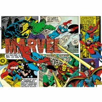 Marvel Retro Avengers Puzzle 1000 Teile Action und...