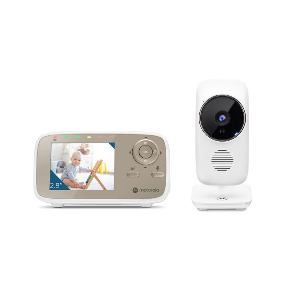 VM483 2,8" Baby-Monitor Video Babyphone Farbdisplay, Digitalzoom und Nachtsicht