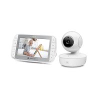 VM55 5.0" Video-Baby-Monitor Babyphone mit tragbarer Kamera und flexiblem Halter