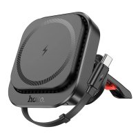 Magnetischer Autohalter für Kühlergrill kompatibel mit MagSafe HW23 schwarz