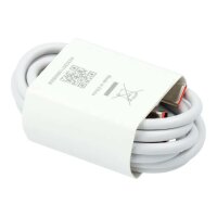 Ladekabel USB Typ C Datenkabel in Weiß 1m USB-A zu USB-C 5A