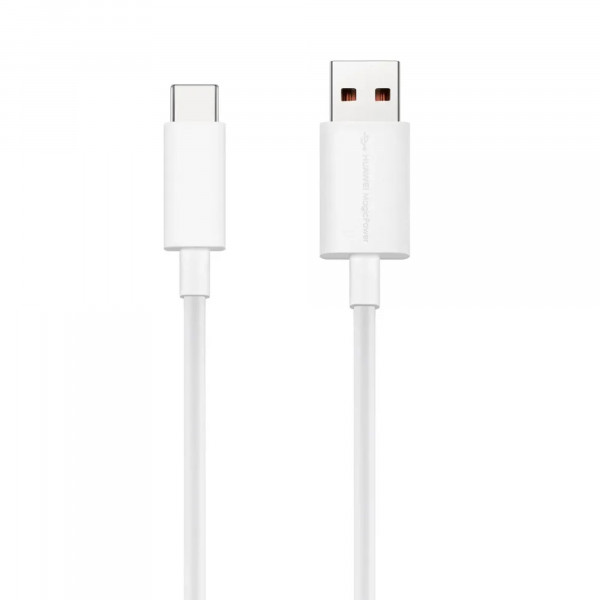 Huawei Ladekabel in Weiß Datenkabel USB-A zu USB-C 8A 100 cm