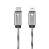 Ladekabel 1m in Silber USB-C komaptibel mit iPhone...