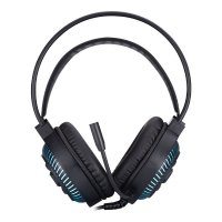 HP DHE 8001U Kabelgebundene Kopfhörer (schwarz)