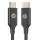 HP USB-C auf USB-C Kabel, PD 60W 2m (schwarz)