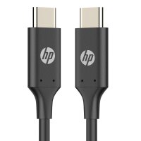 HP USB-C auf USB-C Kabel, PD 60W 1m (schwarz)