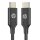 HP USB-C auf USB-C Kabel, PD 60W 1m (schwarz)