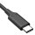 HP USB-C auf USB-C Kabel, PD 60W 1m (schwarz)