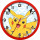 Pokémon analoge Wanduhr mit 25cm Durchmesser: Stilvolle Zeitmessung für Gamer